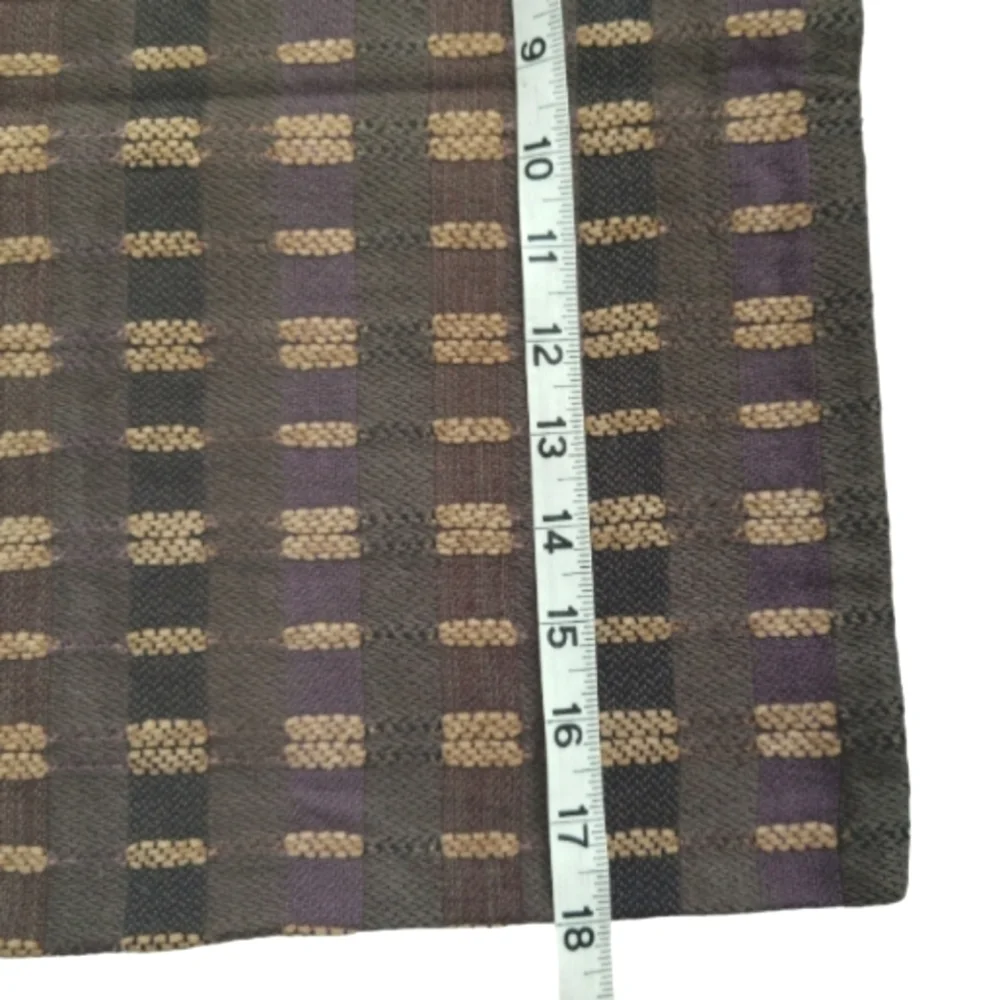 DOI TUNG Mae Fah Luang Foundation Set of 3 Hand Made Zipper Accent Pillow Covers